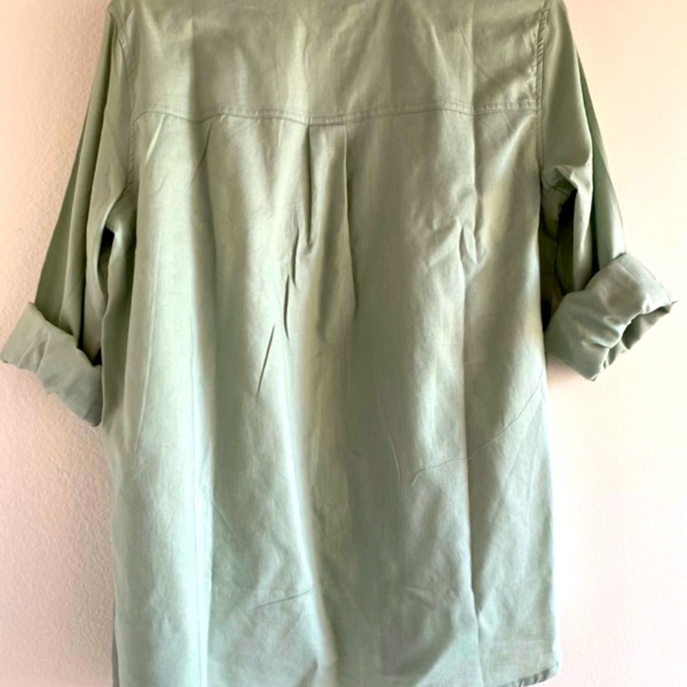 Sage Green Button Down Shirt